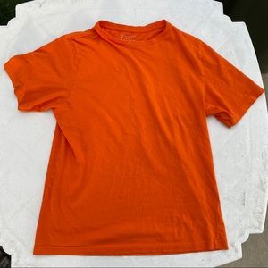 orange baby tee